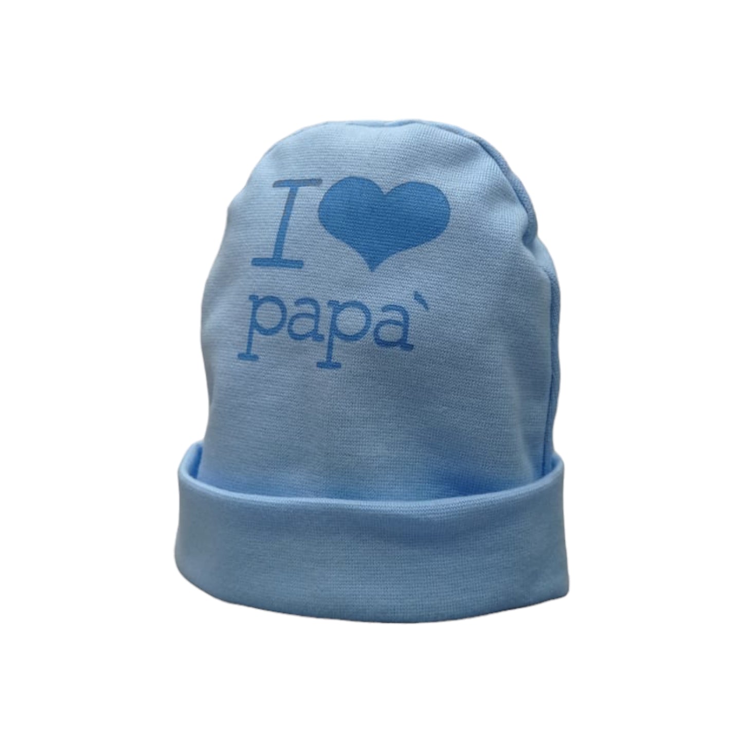 Cappellino cotone nascita Nancy I Love Papà 1662/1 A