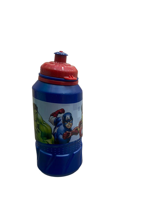 Bottiglia in plastica con tappo a pressione Avengers 4