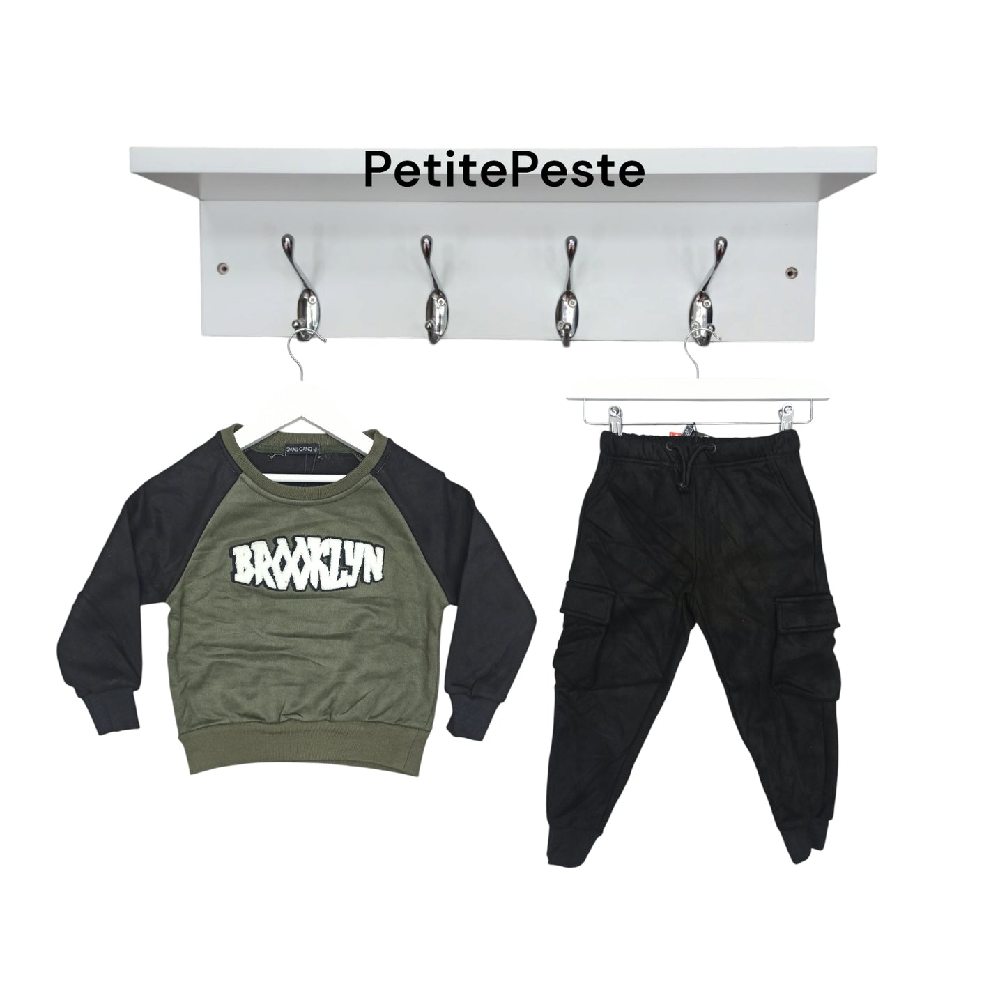Completo tuta ciniglia Small Gang P-9332A G