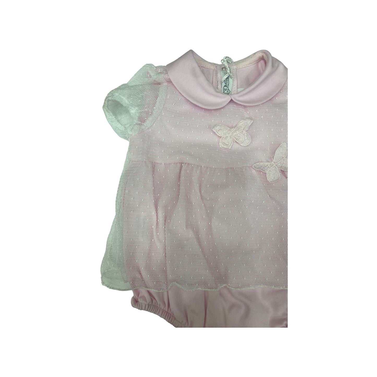 Pagliaccetto cotone e organza Teneri & Belli TP 852