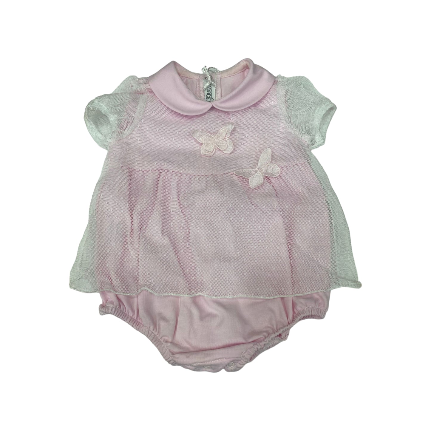 Pagliaccetto cotone e organza Teneri & Belli TP 852