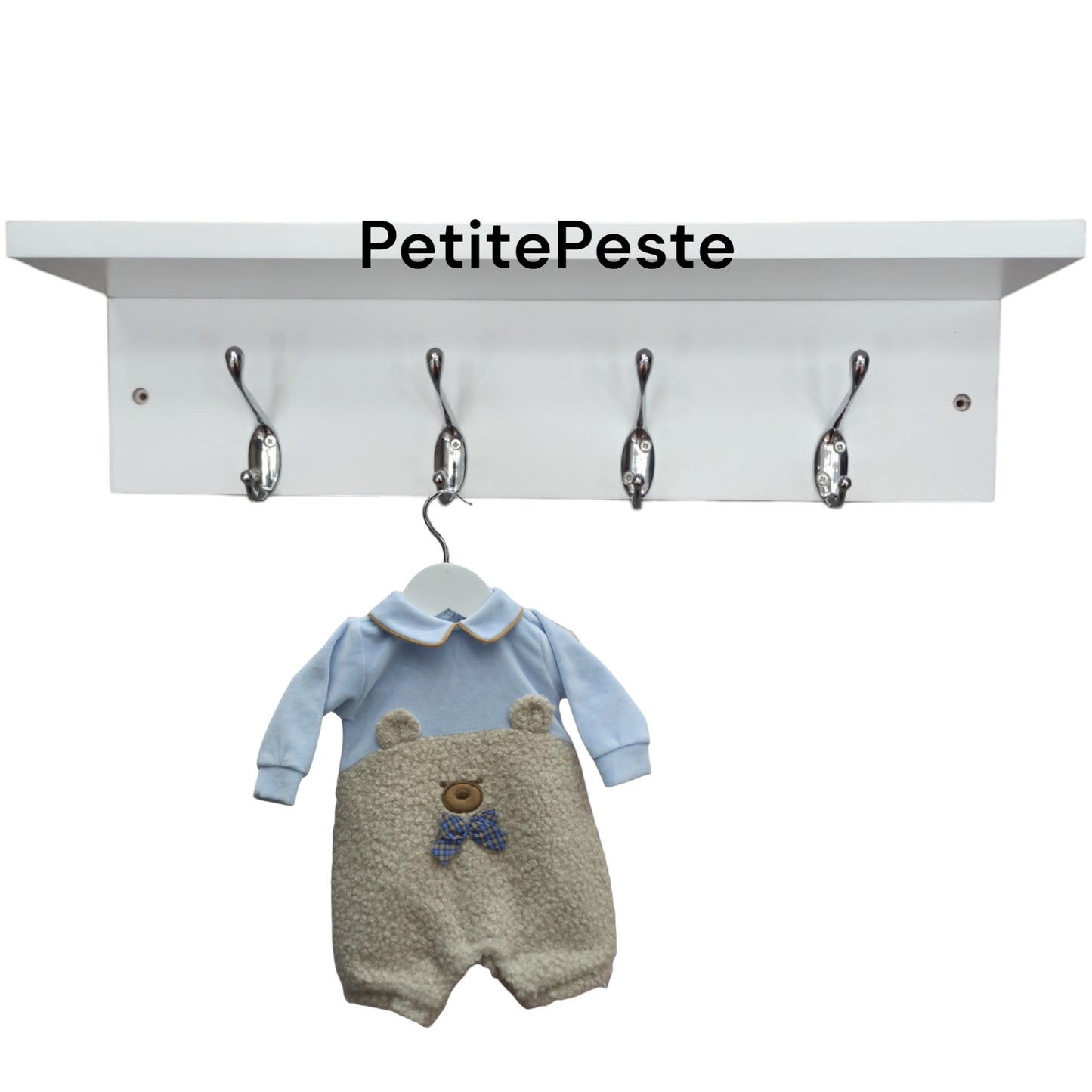 Pagliaccetto ciniglia e pelliccia Teneri & Belli TP 303