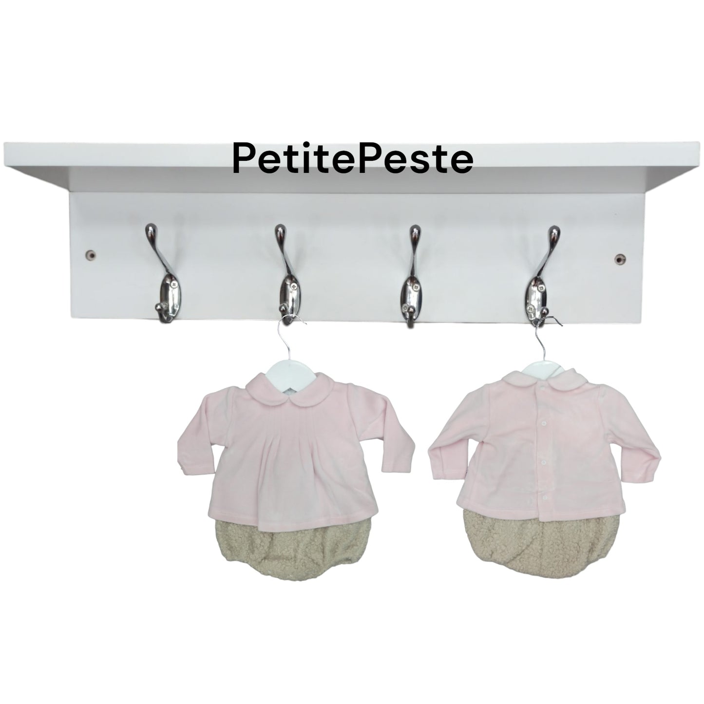 Pagliaccetto ciniglia e pelliccia Teneri & Belli TP 304