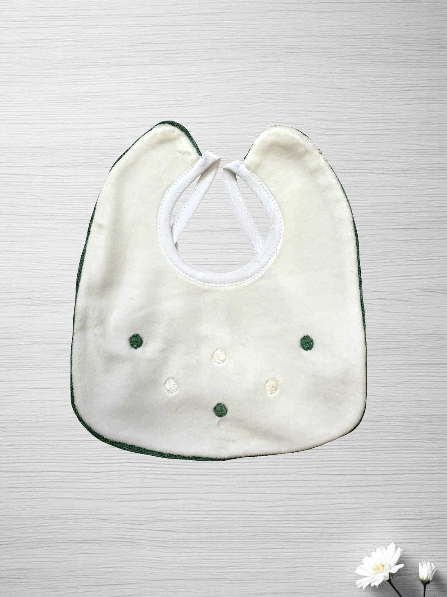 Coordinato cappello e bavetta ciniglia Teneri & Belli TR 403