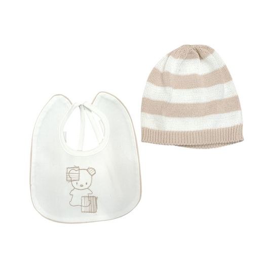 Coordinato cappello e bavetta TR 359
